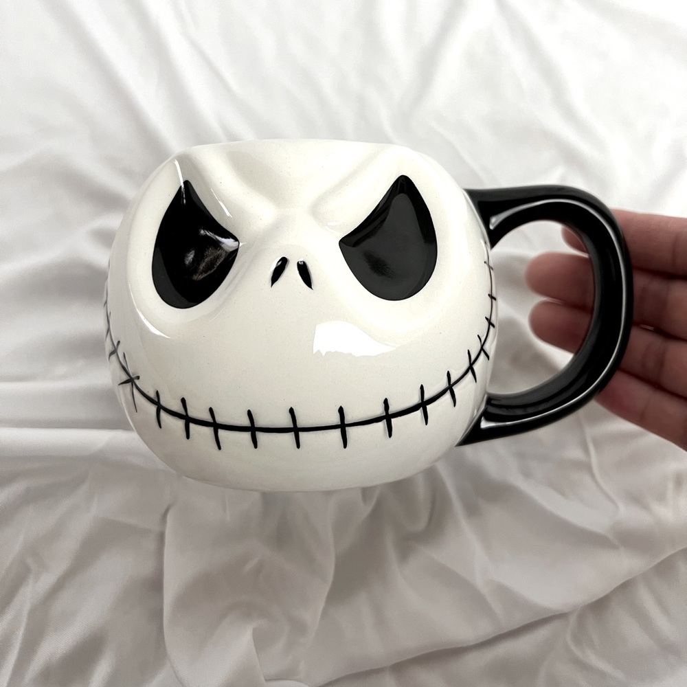 Jack Skellington 3D Sculpted Ceramic Mug - The Nightmare Before Christmas